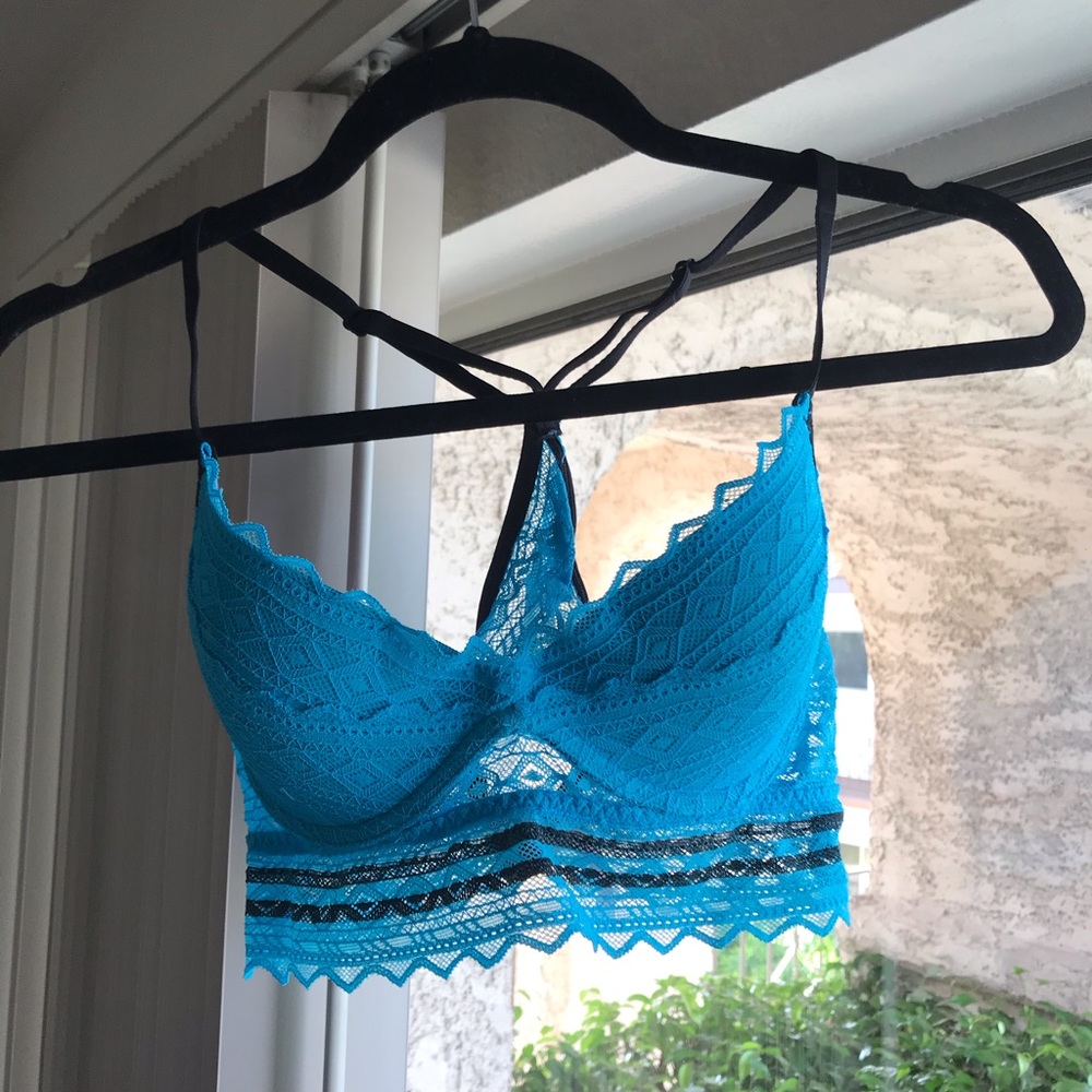 Sexy Bright Blue Bralette